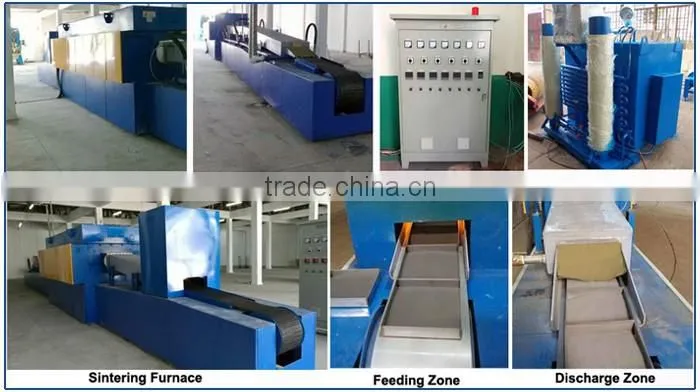 Latest hydrogen inert gas atmosphere protective bright sintering furnace