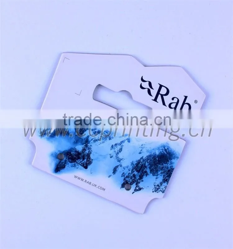 Custom desgin printing rigid paper header card packaging