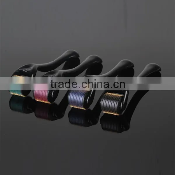 Vibrating massage roller hair loss treatment 540 titanium alloy needle dermarollers