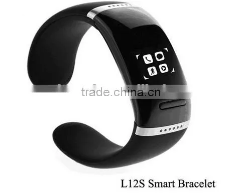 Vondo Wireless Charging Receiver Bluetooth Handsfree Trendy Style L12s Oled Bluetooth Bracelet