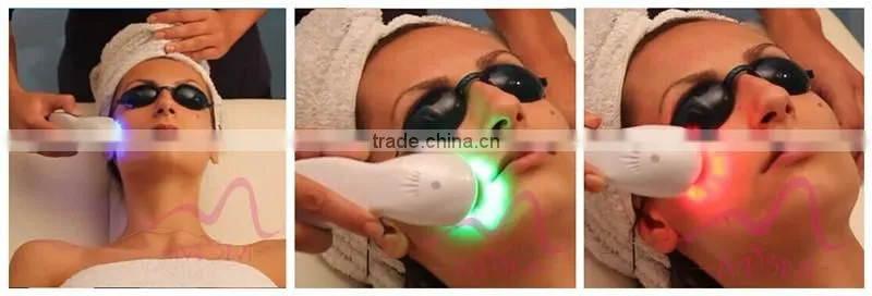 2016 latest vacuum cavitation ultrasonic photon facial massage