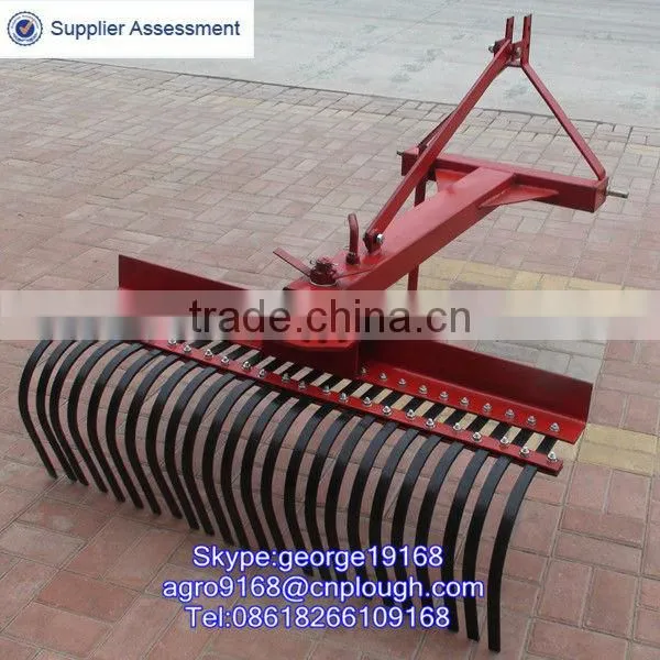 Tractor 3 point linkage Land scraper Rake