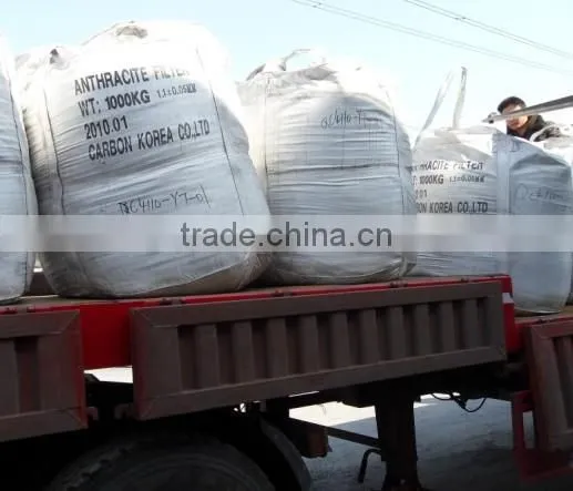 Granular bulk anthracite filter media for sewage water treatment industry