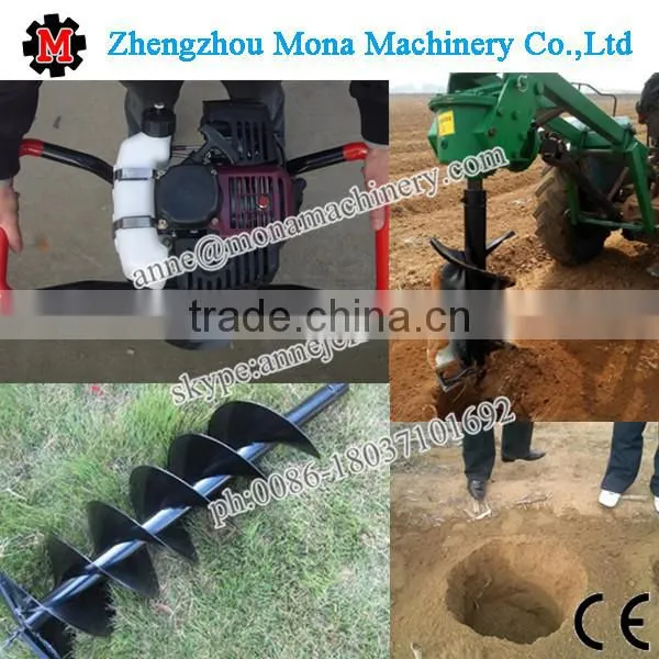 New Earth Drill Hole Digging Tools Auger Drilling Machine with Brake and Anti - Vibration System