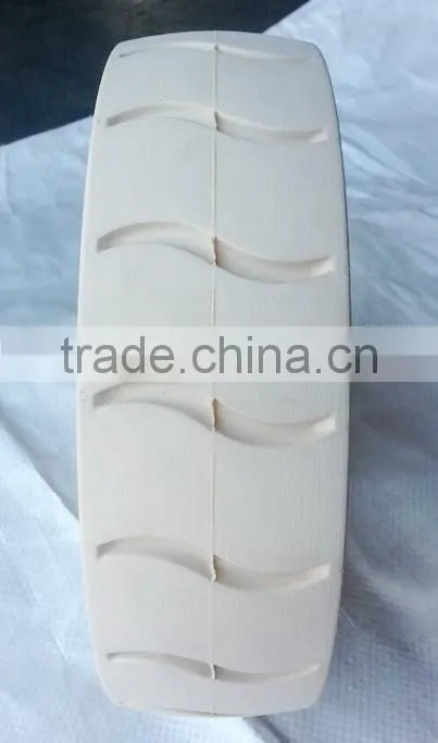 small wheels 300-5/2.15 for trailers rubber tire bearing wheel 300-5/2.15 with deep groove pattern