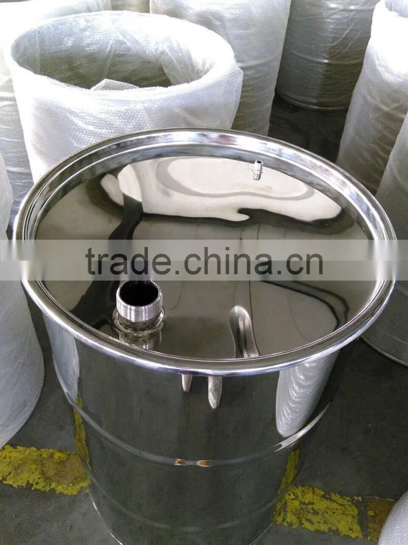 316L 55 gallon stainless steel milk drum / 200L Stainless Steel Pot