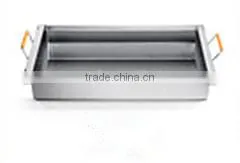 Stainless steel charcoal barbecue grill & Camping convenient barbecue grill
