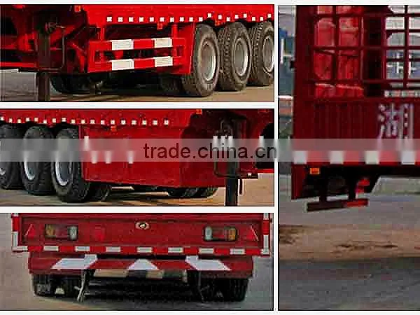 China famous brand CLW van semi-trailer cheap car carrier semi-trailer