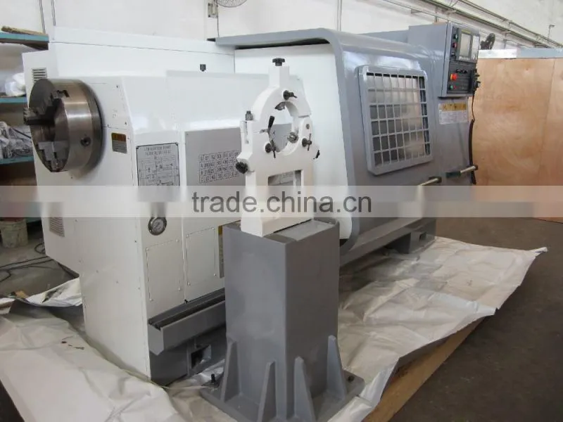 5" Hollow Spindle CNC Pipe Threading Lathe QK-120A