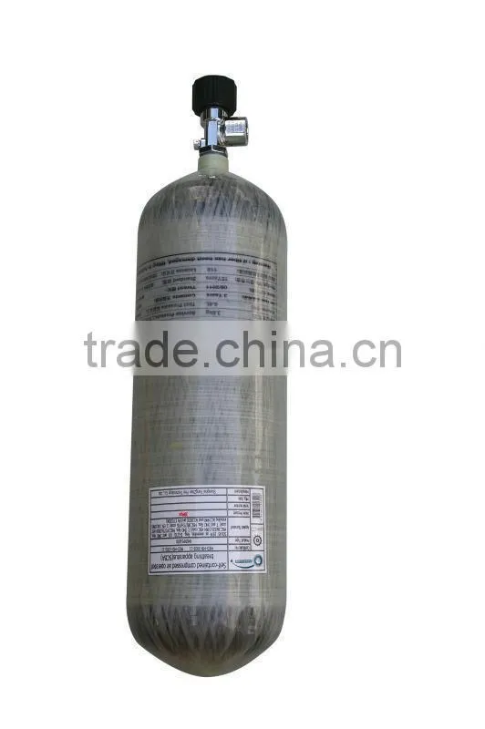 Self contained oxygen breathing apparatus portable air respirator