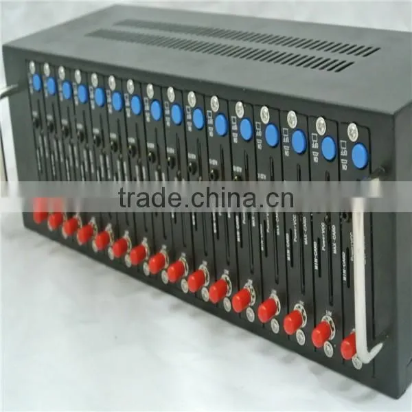 Bulk sms gprs gsm AT command 16 ports modem pool wavecom q2403a