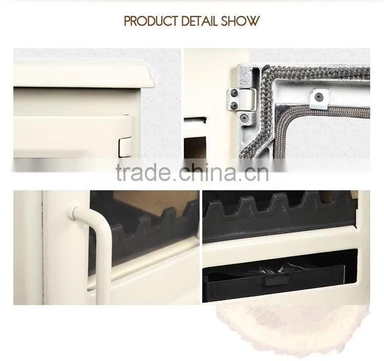Direct salling ivory white enamel wood burning stove/wood stove/fireplace from Chinese factory HF905UBE