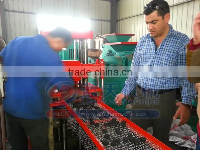 Latest design high output shisha charcoal tablet briquette forming machine