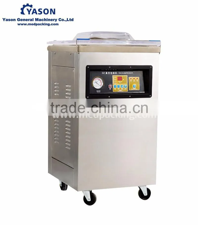 Deepening type DZ-500 single chamber food vacuum packer