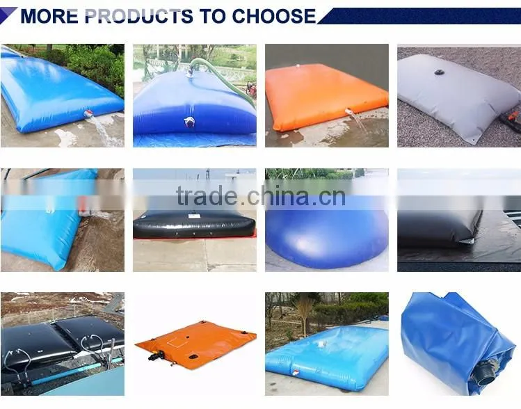 100L to 6000000L industrial and agriculture pillow/onion storage collapsible water tank