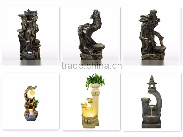 Excellent gift large water fountain for home decoration