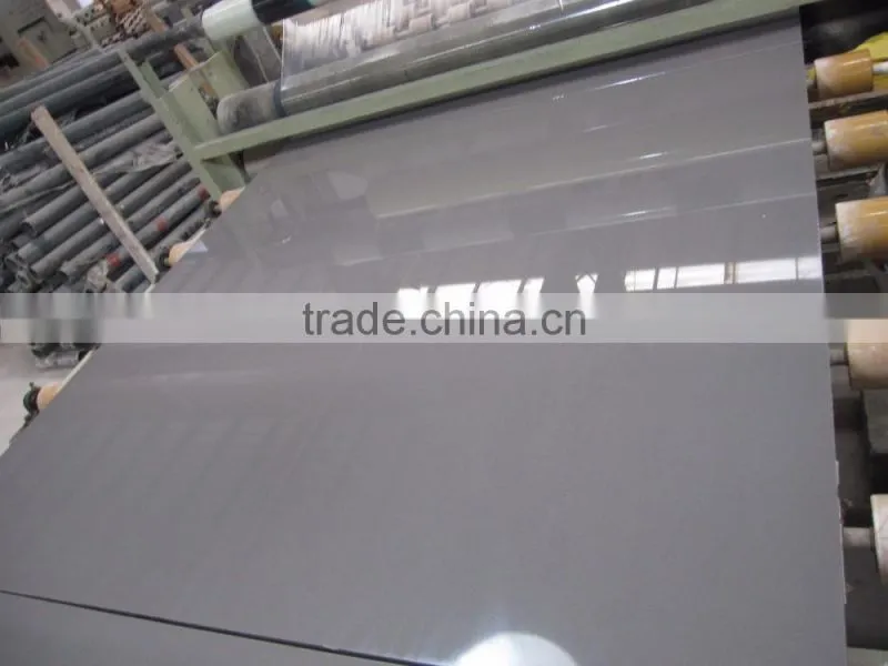 Hot sell artificial cloudy grey marble slabs