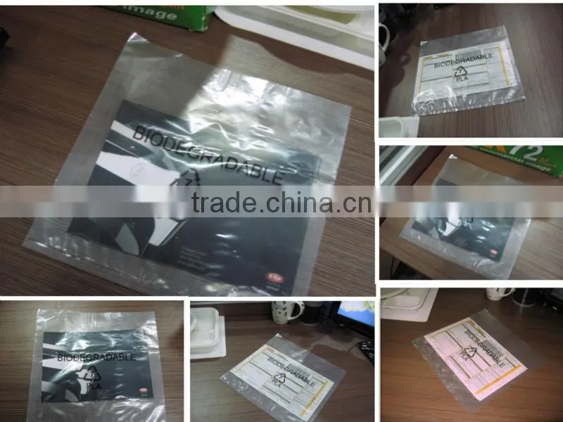 PLA 100% Compostable Bags- booklet packing