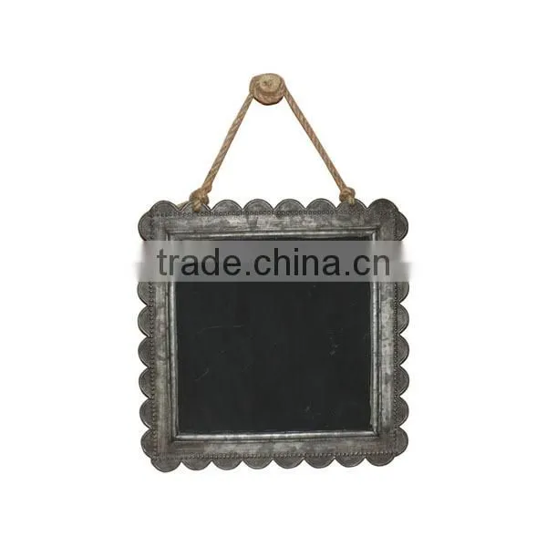 Metal Decorative Blackboard Table Chalkboard