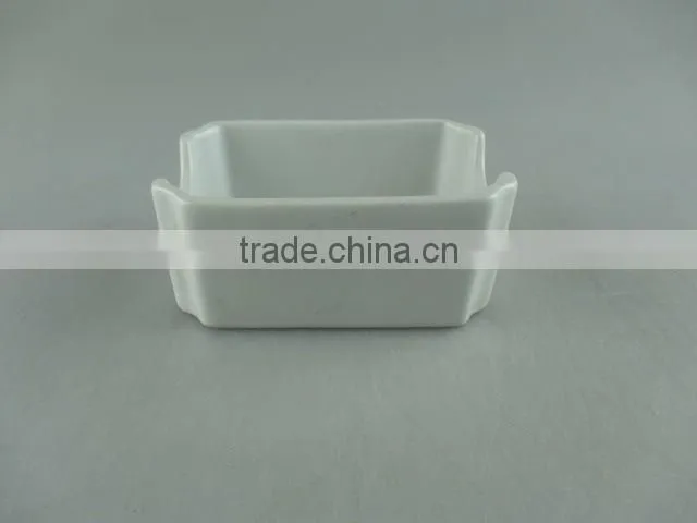Cheap white ceramic toilet soap holder in stock