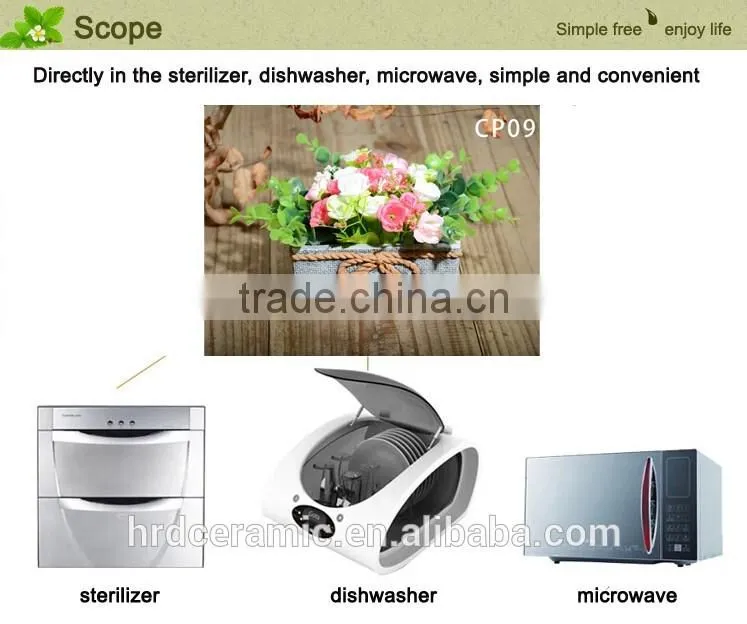 Factory wholesale cement decorative garden plant pots indoor