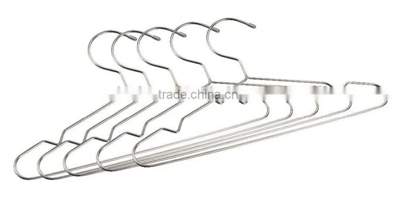 stainless steel wire Dry Cleaning Hangers/coat hanger