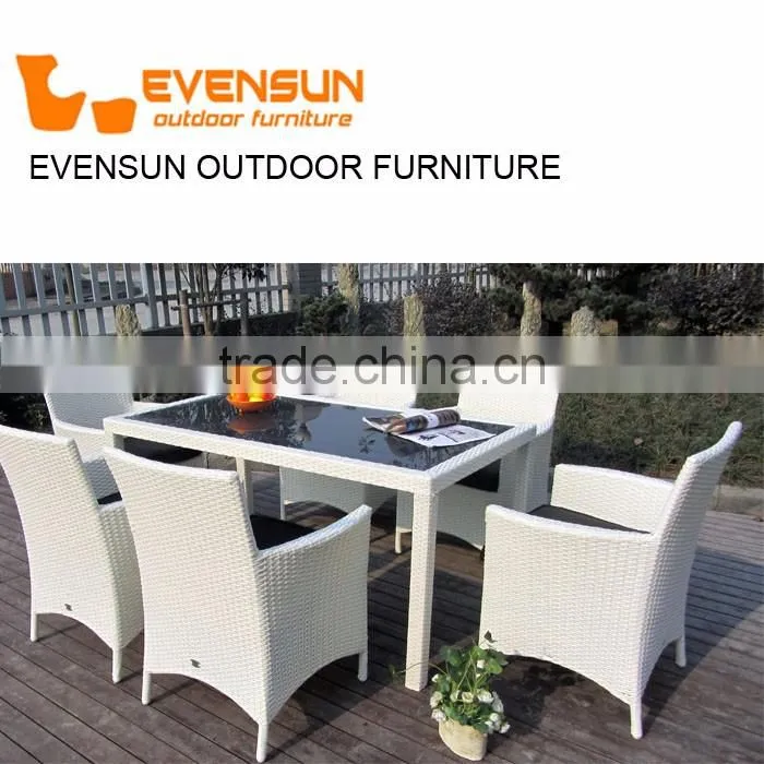 New design Attractive modern dining room modern rattan furniture