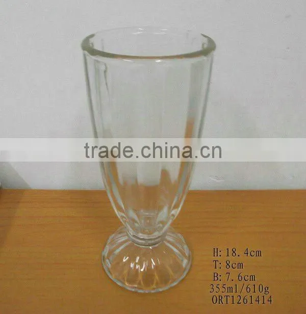 glass ice cream cup