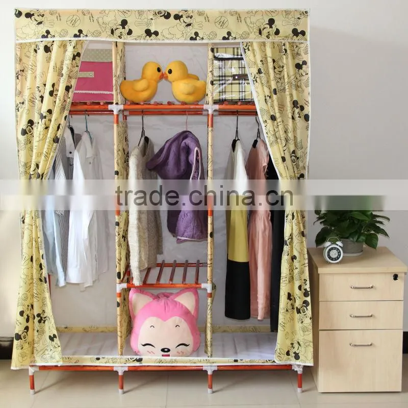 high qulity Oxford fabric solid bedroom furniture set
