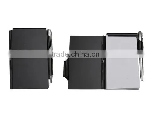 2017 New Aluminum metal mini notepad with pen