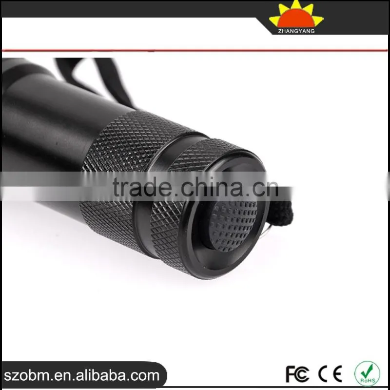 2016 Lastest OEM Aluminum Alloy 9 LED UV LED Flashlight Torch