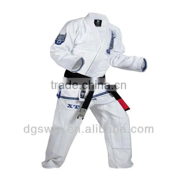Free sampel new factory price wholesale brazilian style gold weave high quality custom jiu jitsu white a1-a7 with equipment