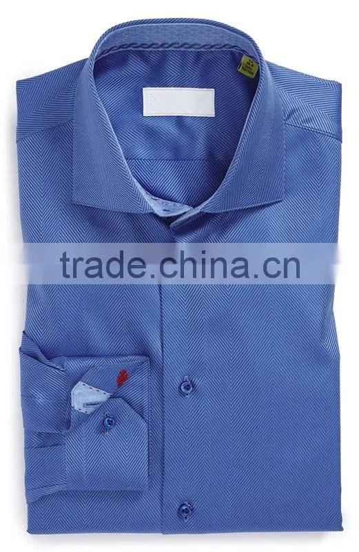 Colorful,one-button Cuffs,Made To Measure Men's Shirt