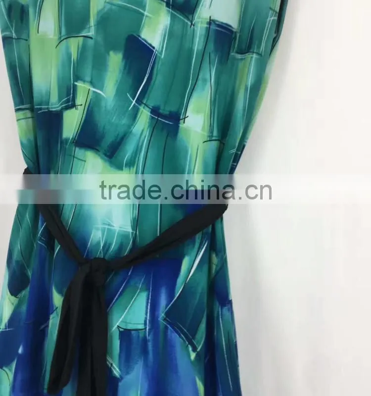 Women clearance lots sleeveless digital print summer dress