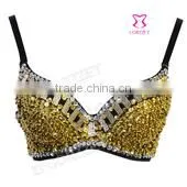 Satin Overbust Steel Bone Wholesale Corset Busk