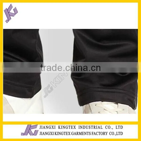 Pop fashion Zip jacket set,double layer collar neck jacket and track pants,high quality jacket from factory cheep price