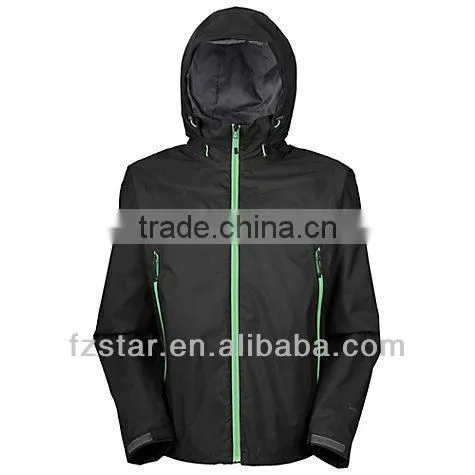 Hot sale man 100% nylon windproof waterproof outdoor jacket NA116