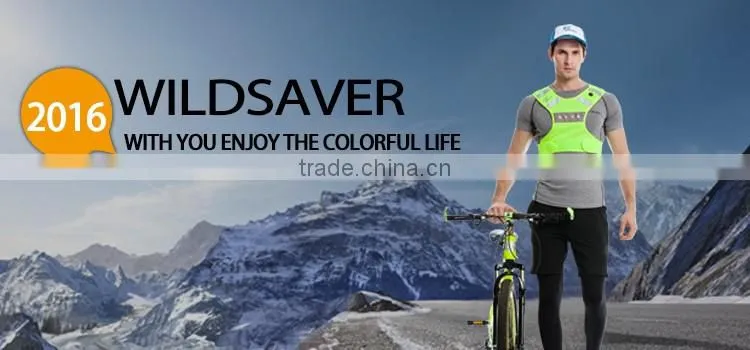 Hi vis reflective vest sports safety LED wear