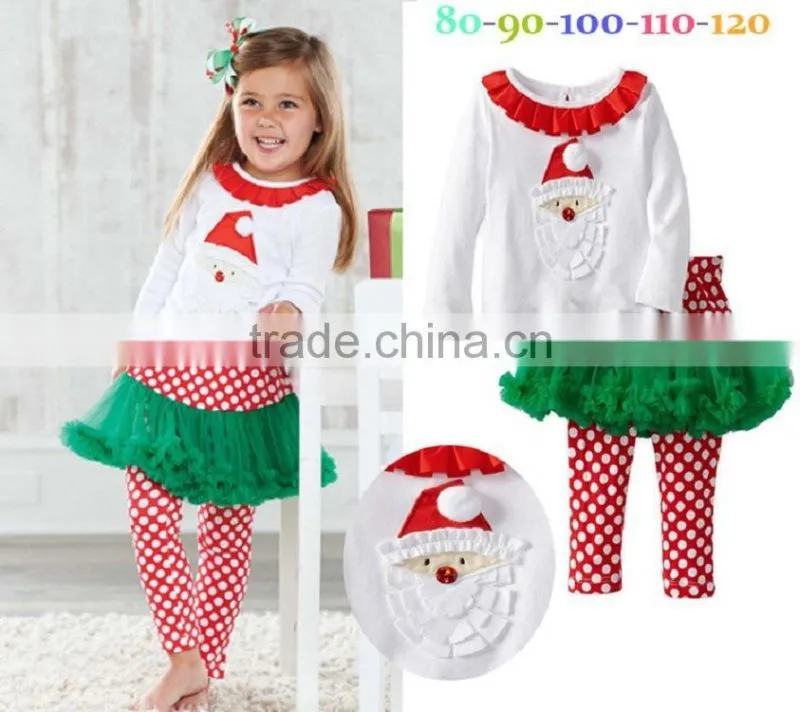 2015 New Cute Cotton Santa Claus Baby Pajamas wholesale