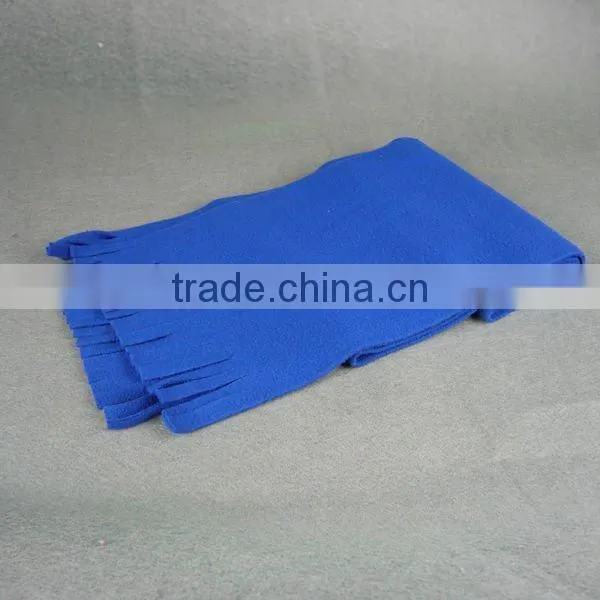 printing polar fleece scarf Colored ZebrAs