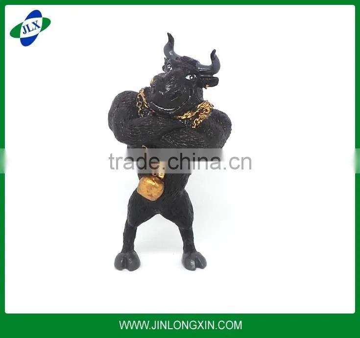 PVC animal character shape keychain
