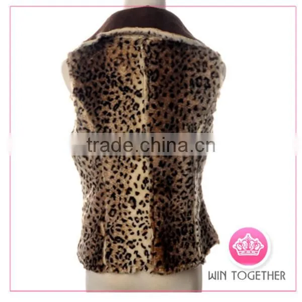 wholesale faux fur vest women fashion coats 2014