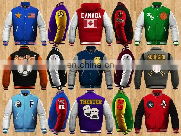Custom Baseball Jacket/Varsity Jacket/college jacket/School Jacket