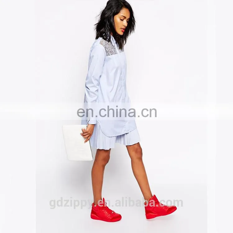 2015 new design shirt dress women shirt dress online shopping