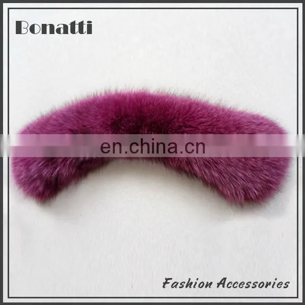 Leather jacket fox fur collar