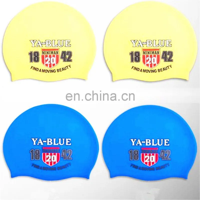 Silicone Fish Cartoon Swimming Caps for Kids