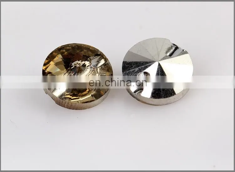 Rhinestone Shank Button for Shirt or Decoration BA60386