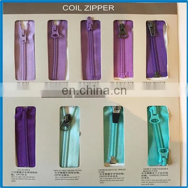 factory wholesale home textiles accessories Bag zipper and bag sliders/black zipper