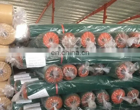 Green scaffolding safety net