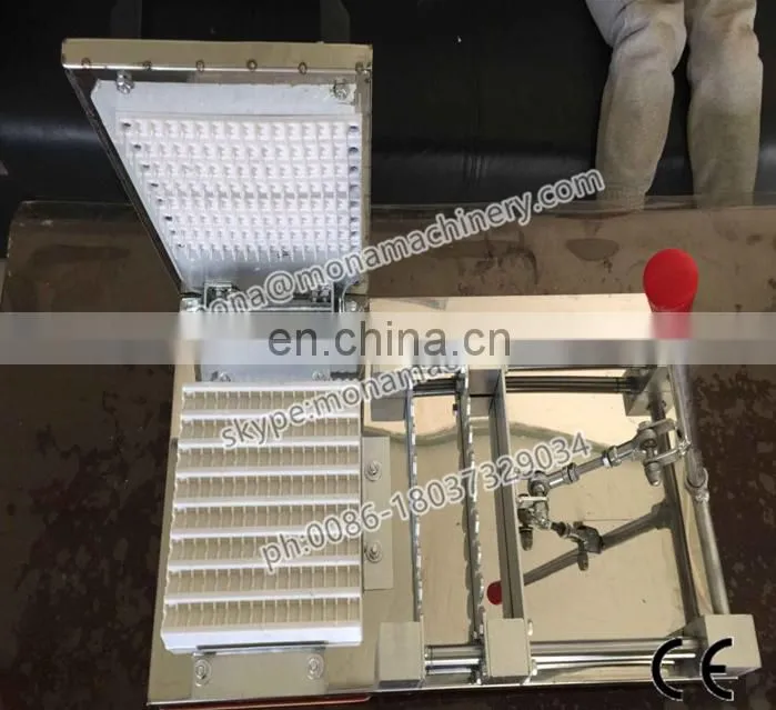 Manual type meat skewer machine / making machine skewer meat / satay skewer machine